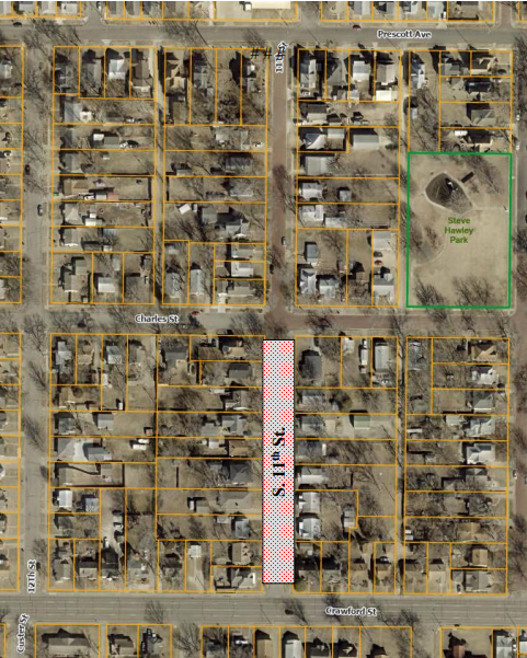 News Image UTILITY REPAIR ON S. 11TH STREET