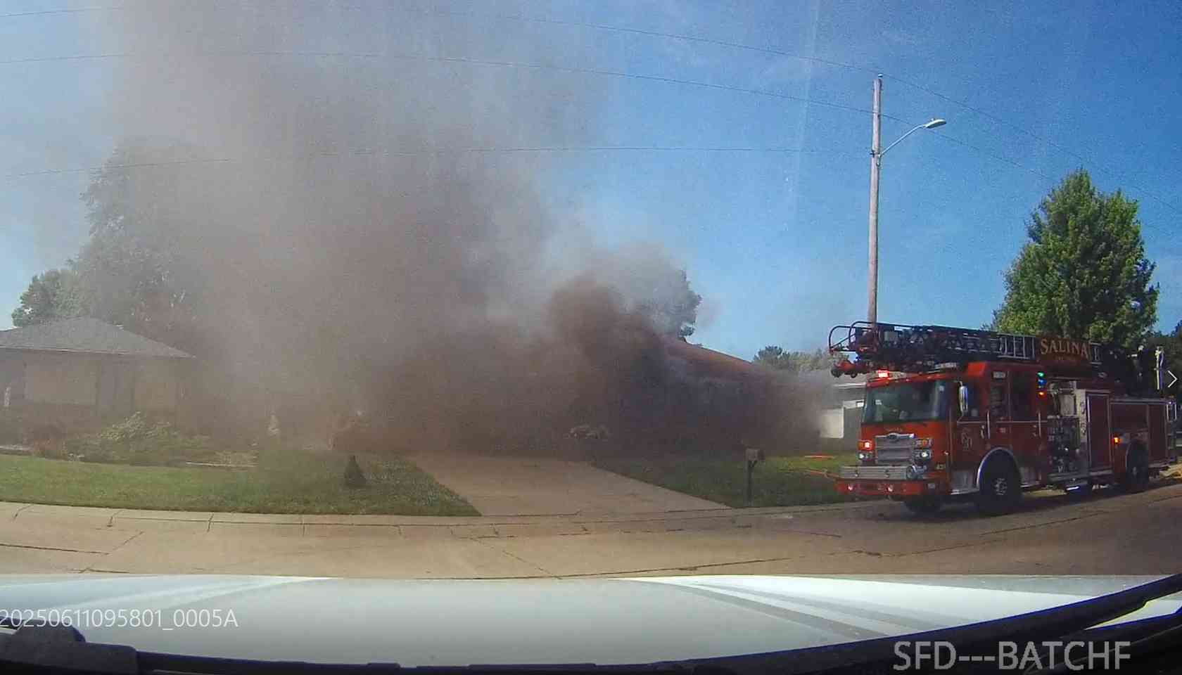 News Image Salina Fire Department Quickly Contains Residential Fire on Brookwood Lane