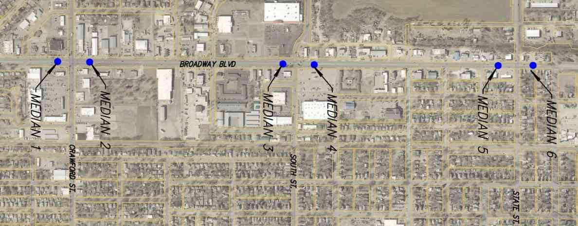 News Image BROADWAY MEDIAN REPLACEMENT BEGINS