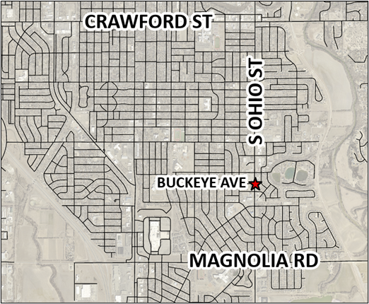 News Image LANE CLOSURE NOTICE S. OHIO ST AND BUCKEYE AVE.