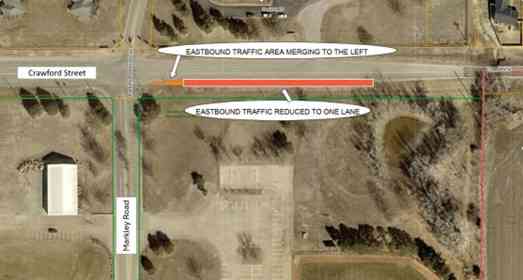 News Image UTILITY CONSTRUCTION NOTICE E CRAWFORD ST AND MARKLEY RD