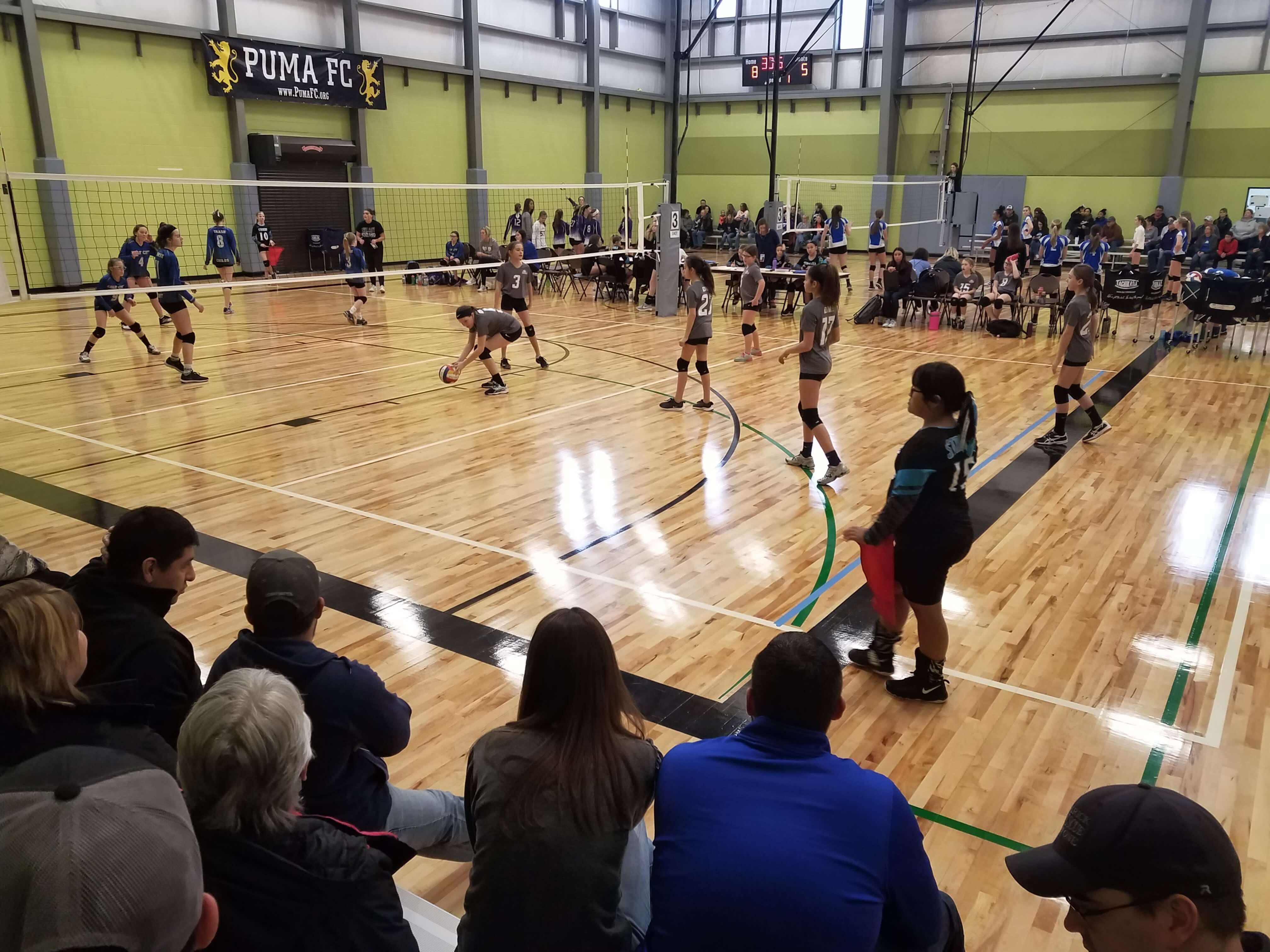 Fieldhouse Youth Volleyball Page Banner Image